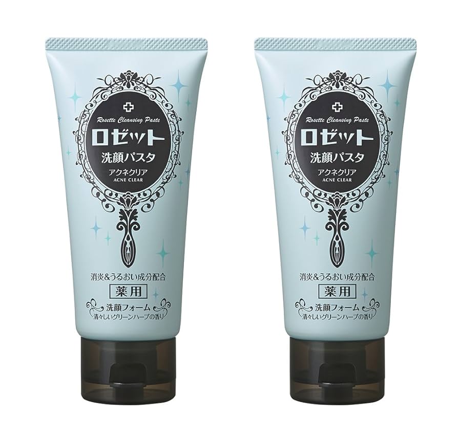 Amazon | ロゼット洗顔パスタ アクネクリア 120g×2P AZ 【医薬部